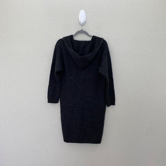 Uniqlo Knit Hooded One Button Cardigan Wool Blend Sweater Womens size Small - Picture 6 of 6